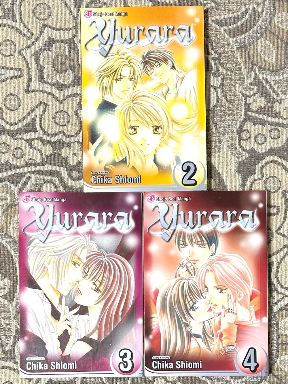 Yurara Graphic Novels Manga / Anime Books #2, 3 & 4.
